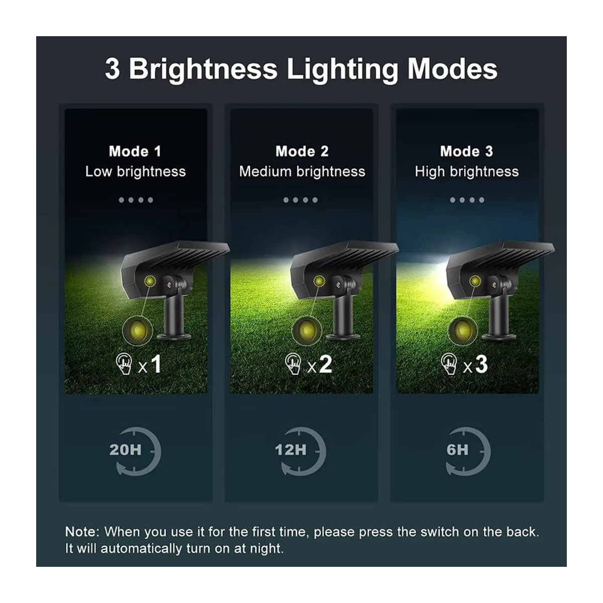 Swiatla Solarleuchte Schwarz Modern mit 70 LEDs für den Außenbereich - Bild 3