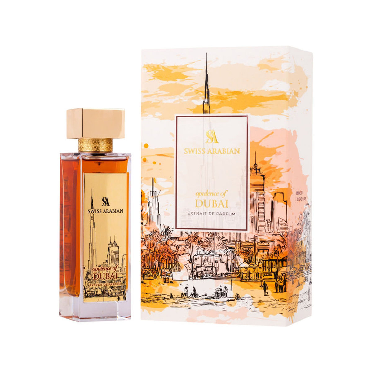 Swiss Arabian Opulence of Dubai Extrait de Parfum für Damen und Herren 100ml Gold - Bild 3