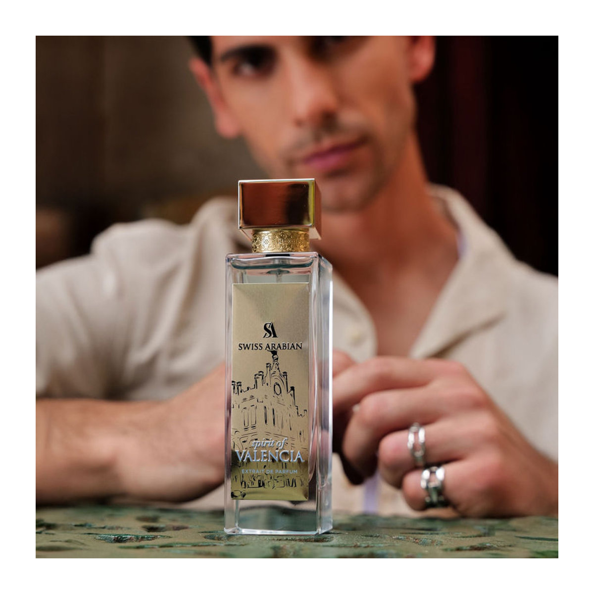 Swiss Arabian Spirit of Valencia Extrait de Parfum für Unisex in Gold - Bild 4