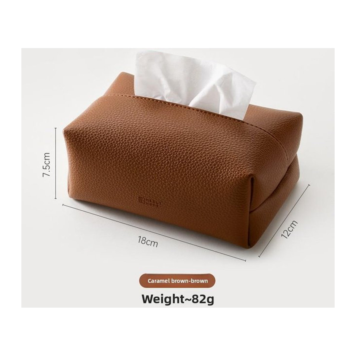 SZwatch Taschentuchbox aus Kunstleder für Haushalt und Gastronomie - Bild 1