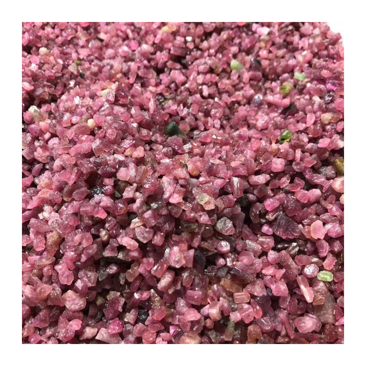 TAIHESJ Rosa Turmalin Kies Chips - Bild 1
