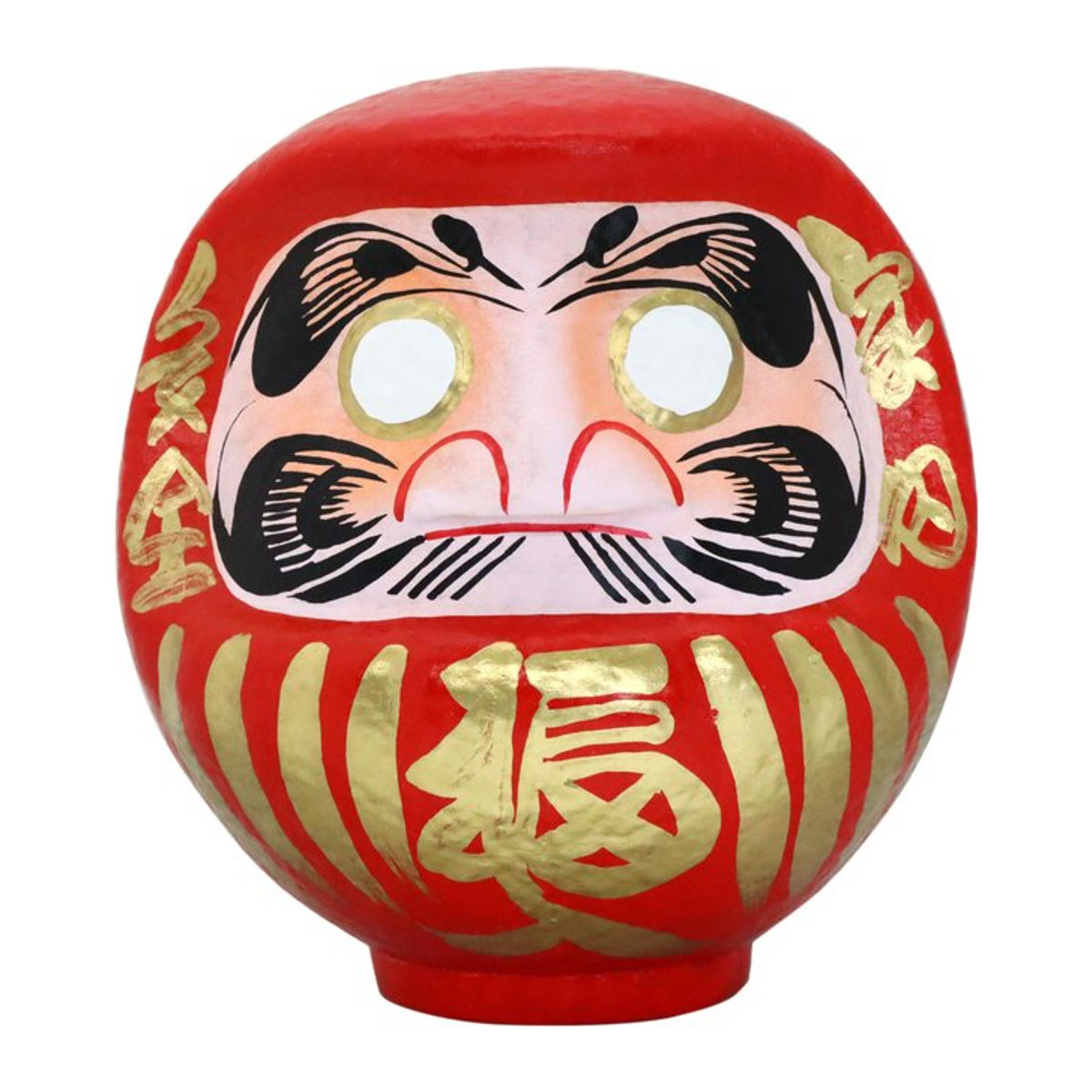 Takasaki Daruma-Puppe aus Pappmaché von Castle Enterprise in Rot, Höhe: 24 cm - Bild 1