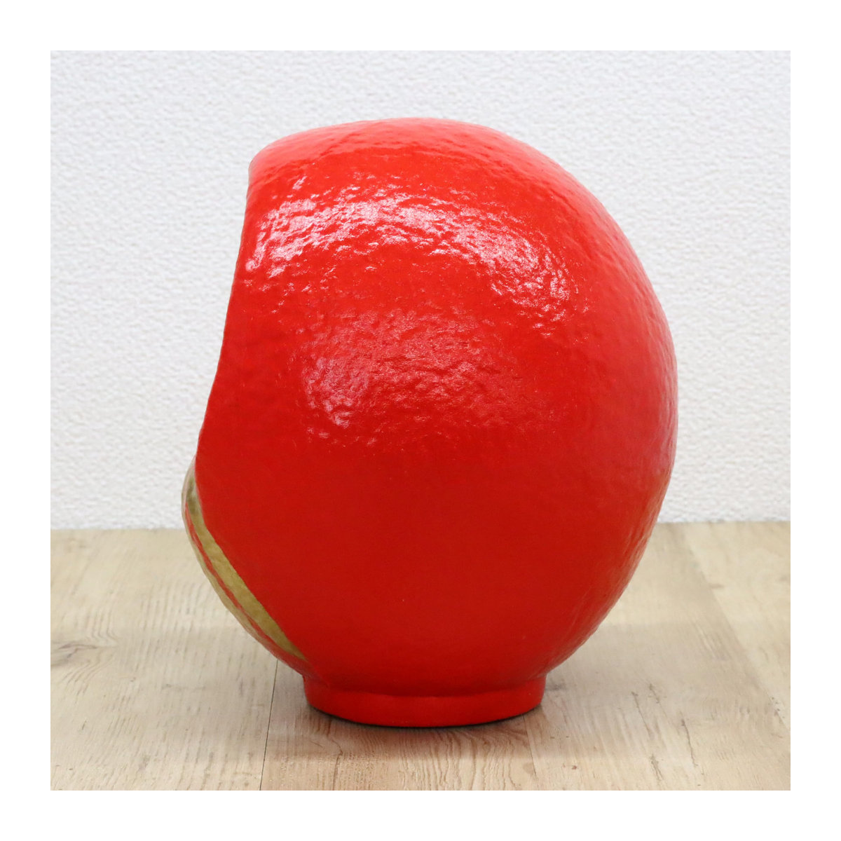 Takasaki Daruma-Puppe aus Pappmaché von Castle Enterprise in Rot, Höhe: 24 cm - Bild 2