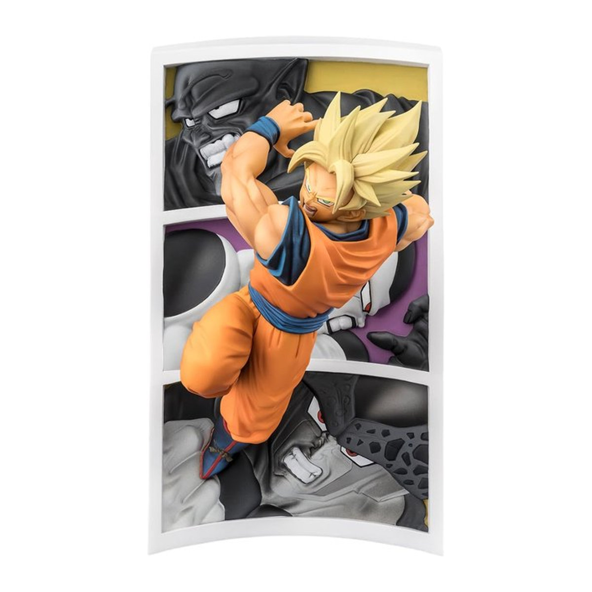 TAMASHII NATIONS Figuarts ZERO Dragon Ball Z Super Saiyan Son Goku Battle Trail Anime-Figur, Multicolor, Höhe: 22 cm - Bild 1