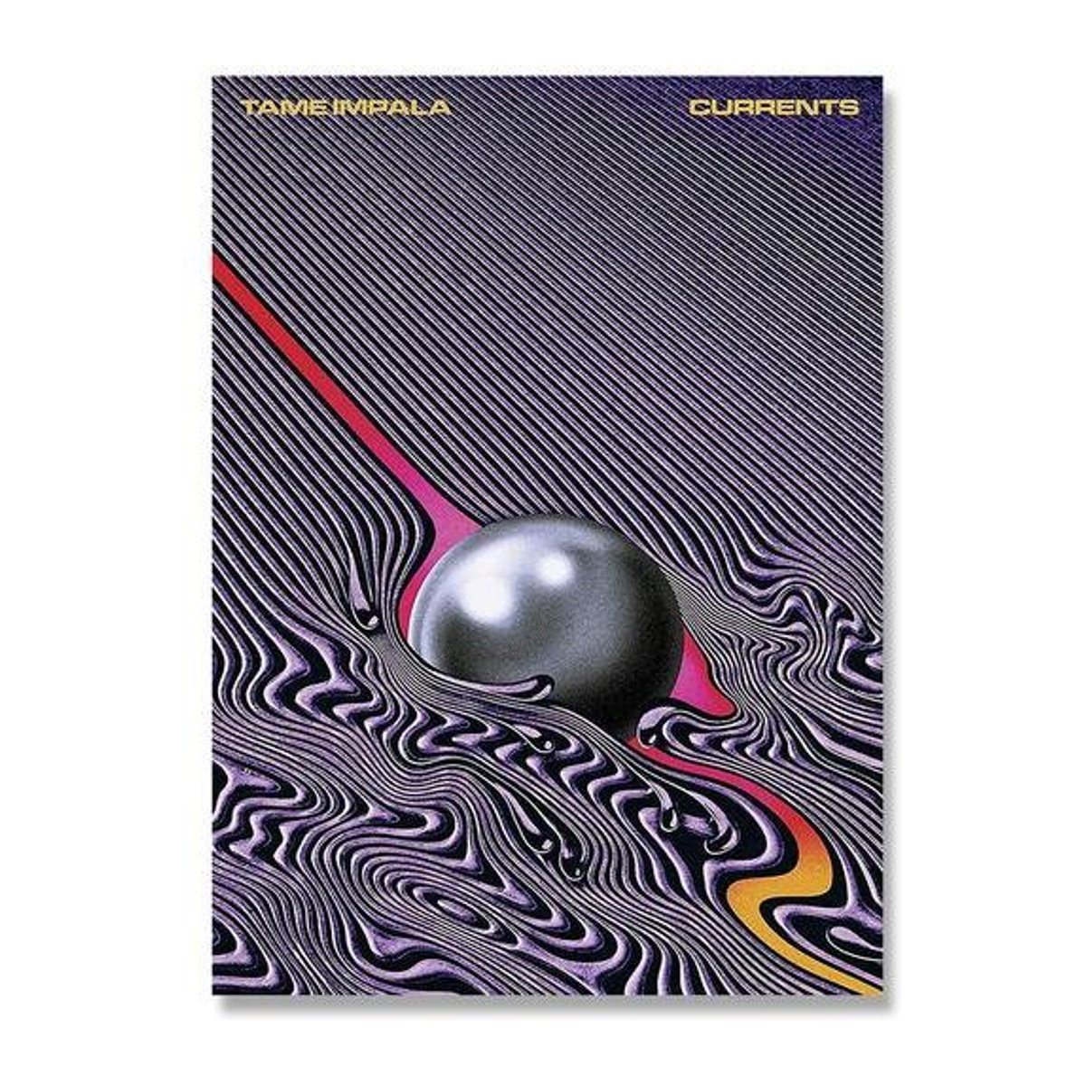 Tame Impala Psychedelic Poster Leinwand Wandbild für dein Wohnzimmer, mehrfarbig, B: 120 cm, H: 70 cm - Bild 1