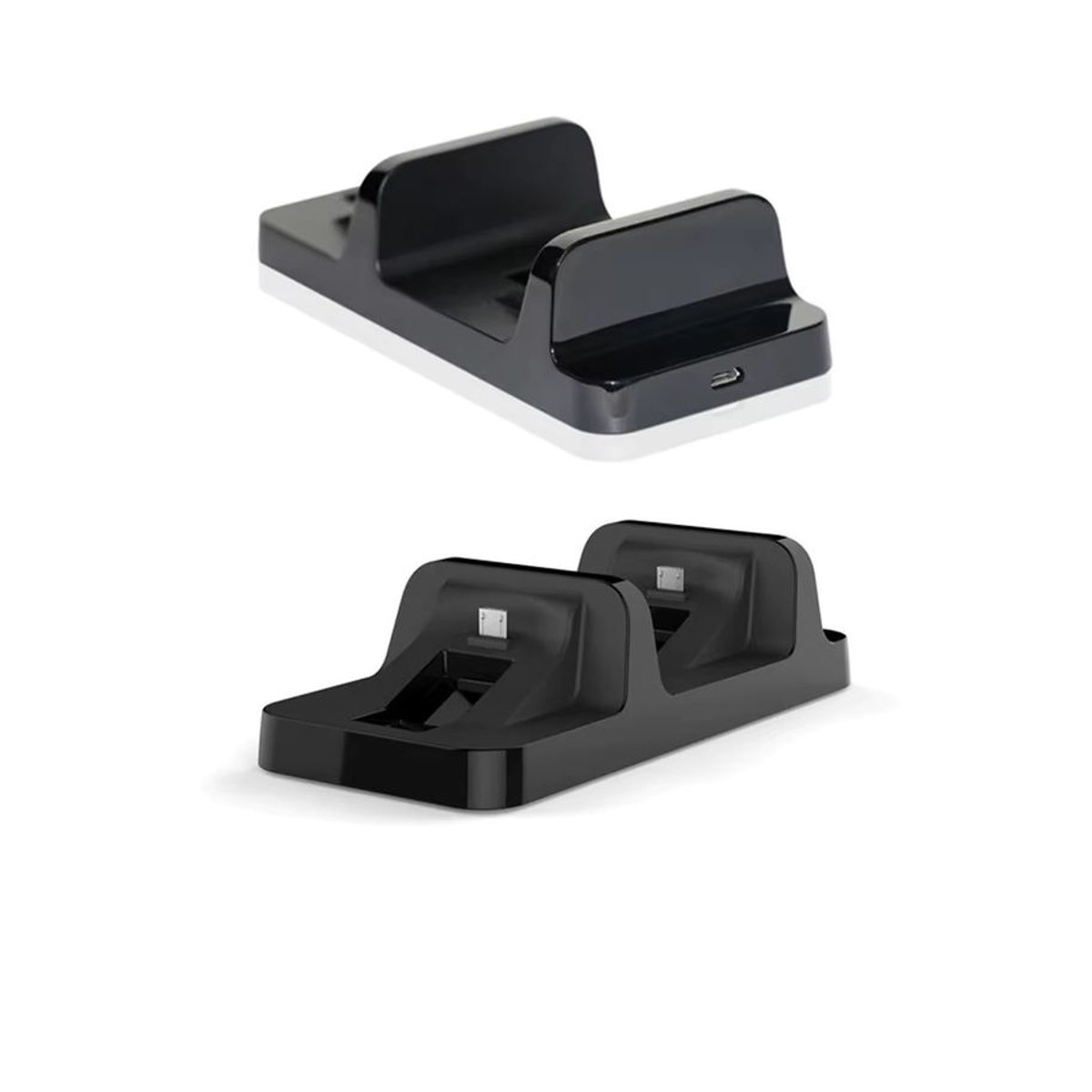 TECTINTER Dual USB Ladestation für Sony PlayStation 4 Controller in Schwarz - Bild 4