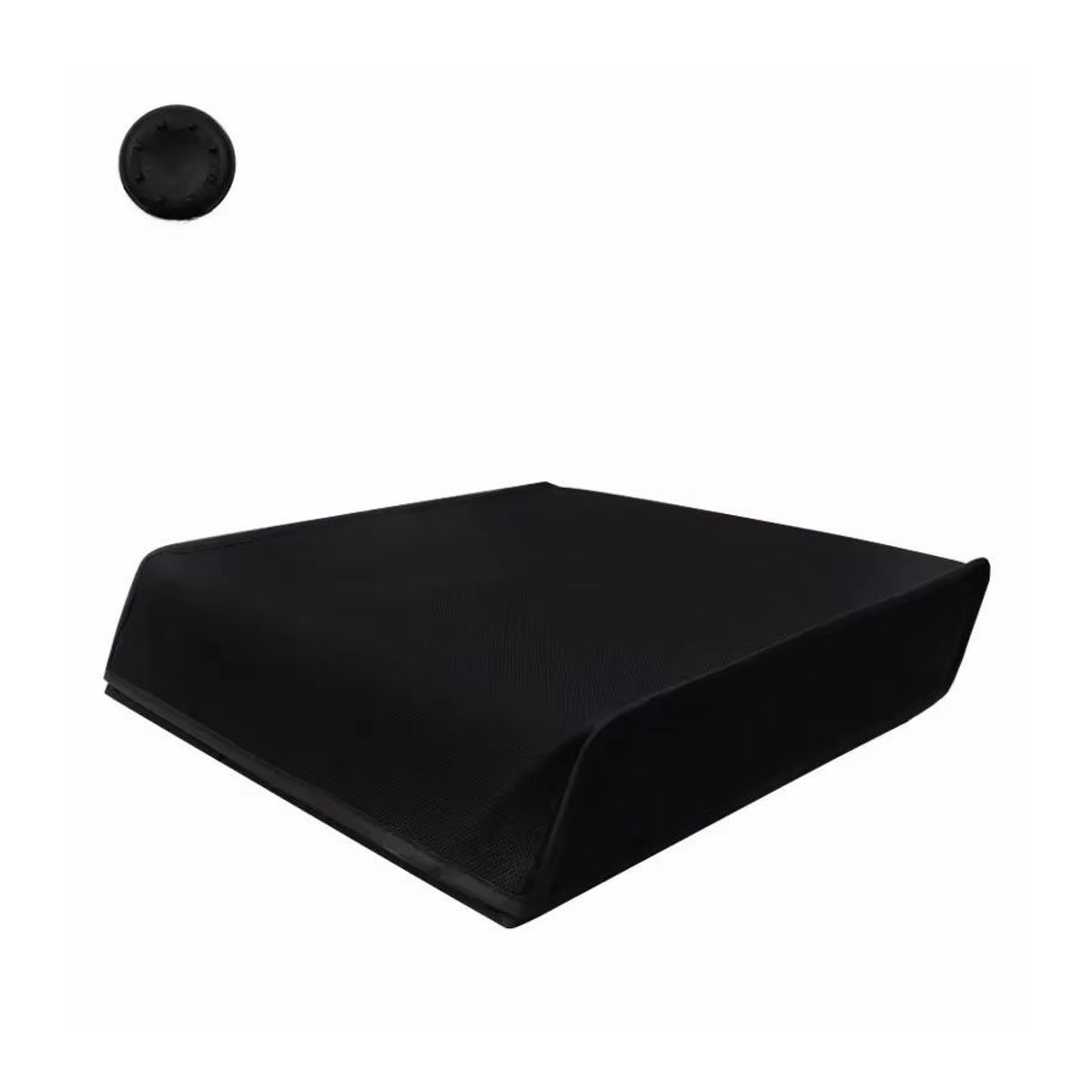 TECTINTER Staubschutzhülle für Sony PlayStation 4 Slim und Pro, weiche Schutzhülle für deine Spielkonsole und Controller, Schwarz - Bild 6