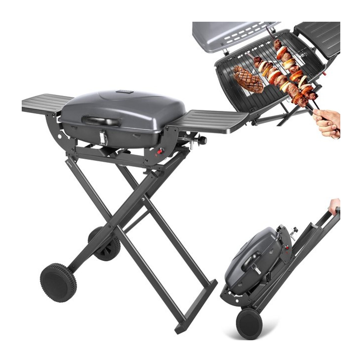Teesa BBQ-1000 Reise-Gasgrill mit 3,6 kW - Bild 1