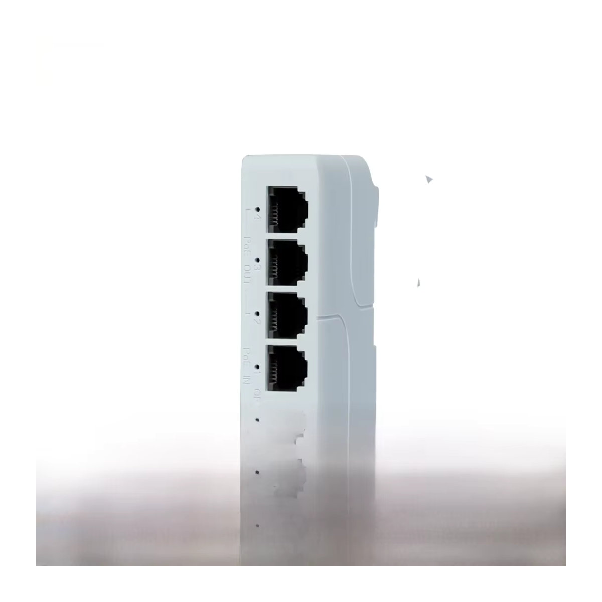 TelDaykemei 4 Port PoE Extender Netzwerk-Switch-Repeater in Weiß mit IEEE802.3af Plug & Play für PoE Switch NVR und IP-Kameras - Bild 7