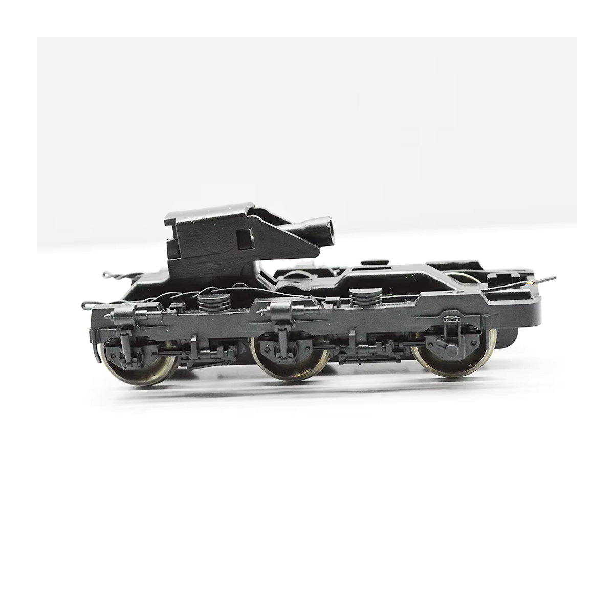 TERAYSUN HO Zug Radgestell Lokomotive Fracht Drehgestell Modell im Maßstab 1:87 Schwarz aus Kunststoff für Eisenbahn Diorama und Modellbau - Bild 3