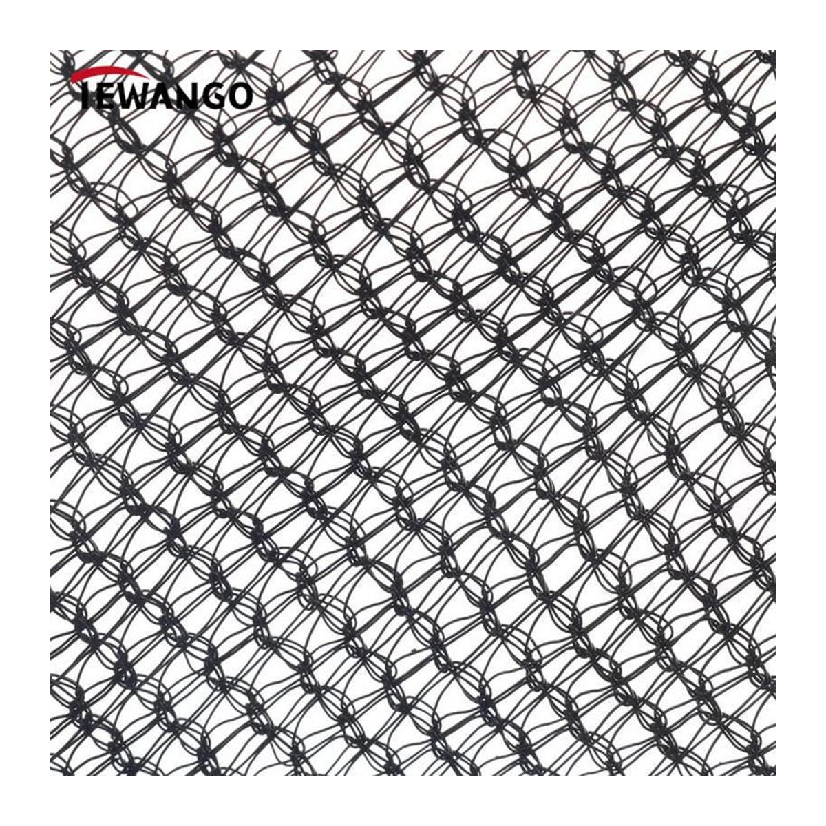 Tewango Rundes Sonnenschutznetz aus Seide und HDPE-Mesh in Schwarz mit 30-90% UV-Block für Garten und Pflanzen zum Schutz vor Vögeln und Hagel - Bild 1