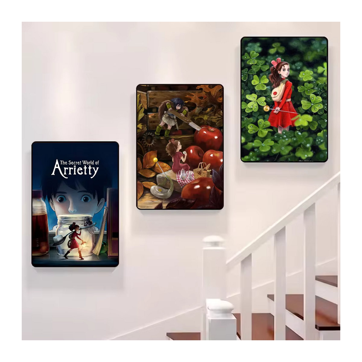 The B-Borrowers Arrietty Anime-Poster aus Papier, mehrfarbig, wasserdicht, rechteckig, Hochformat, rahmenlos - Bild 4