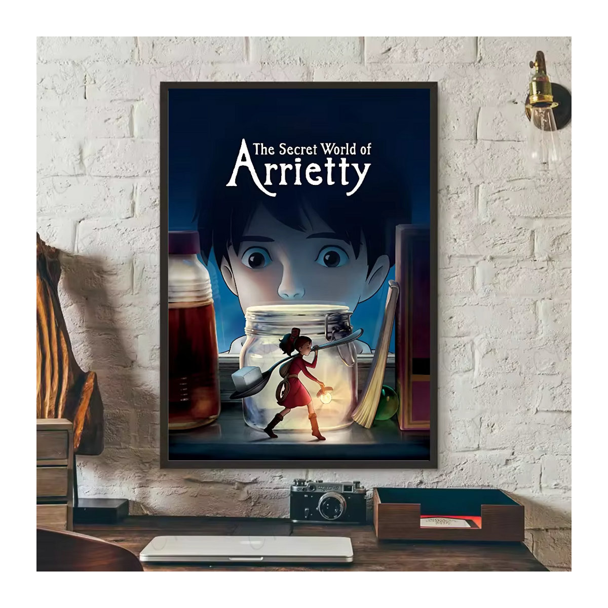 The B-Borrowers Arrietty Anime-Poster aus Papier, mehrfarbig, wasserdicht, rechteckig, Hochformat, rahmenlos - Bild 6