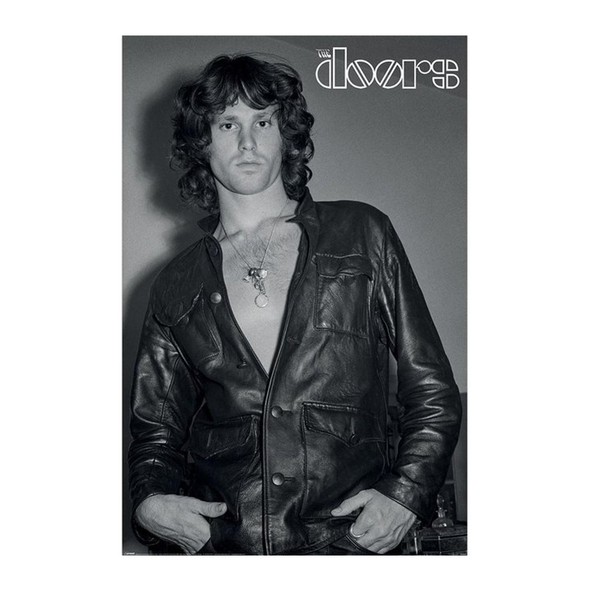 The Doors Jim Morrison Maxi Papierposter Schwarz Breite: 91,5 cm - Bild 1