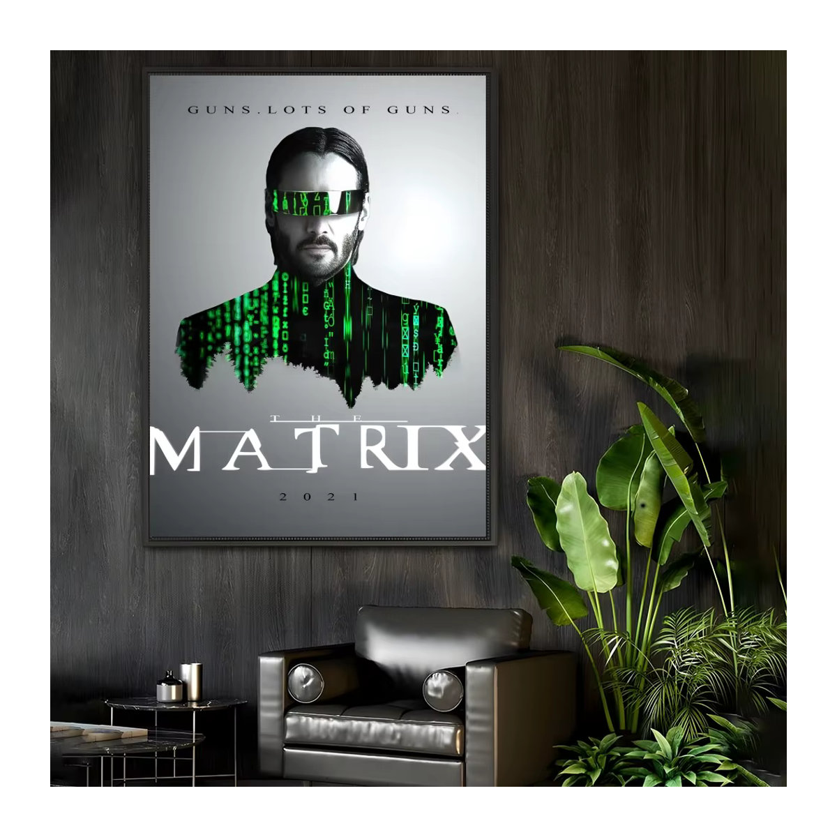 The M-Matrixs Poster Wandkunst für Wohnzimmer und Schlafzimmer, wasserfestes ästhetisches Dekor, B/H: 15 x 20 cm - Bild 4