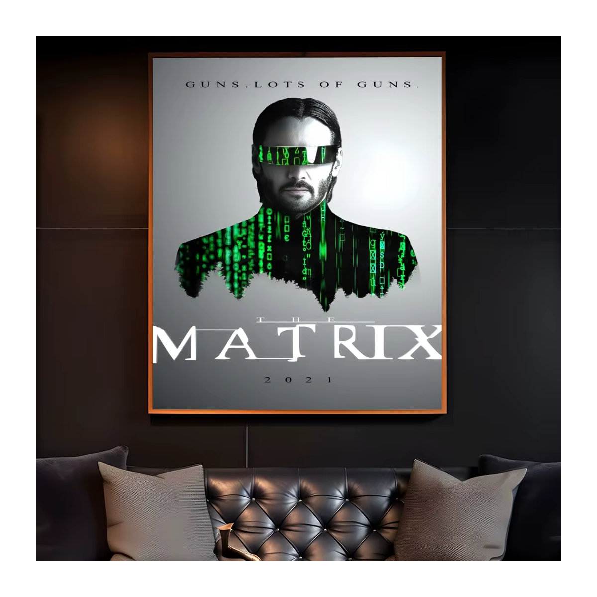 The M-Matrixs Poster Wandkunst für Wohnzimmer und Schlafzimmer, wasserfestes ästhetisches Dekor, B/H: 15 x 20 cm - Bild 6