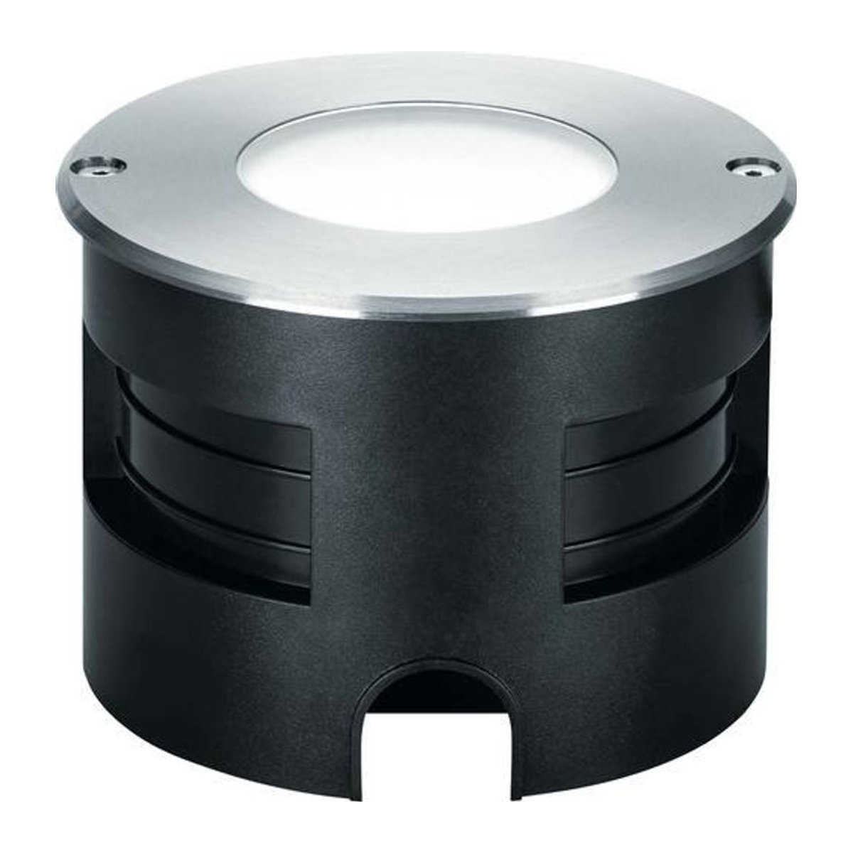 Thorn ECO ROSY 96633582 LED-Boden-Einbauleuchte in Edelstahl und Schwarz mit warmweißem Licht, 6W, IP67 Wegeleuchte - Bild 1