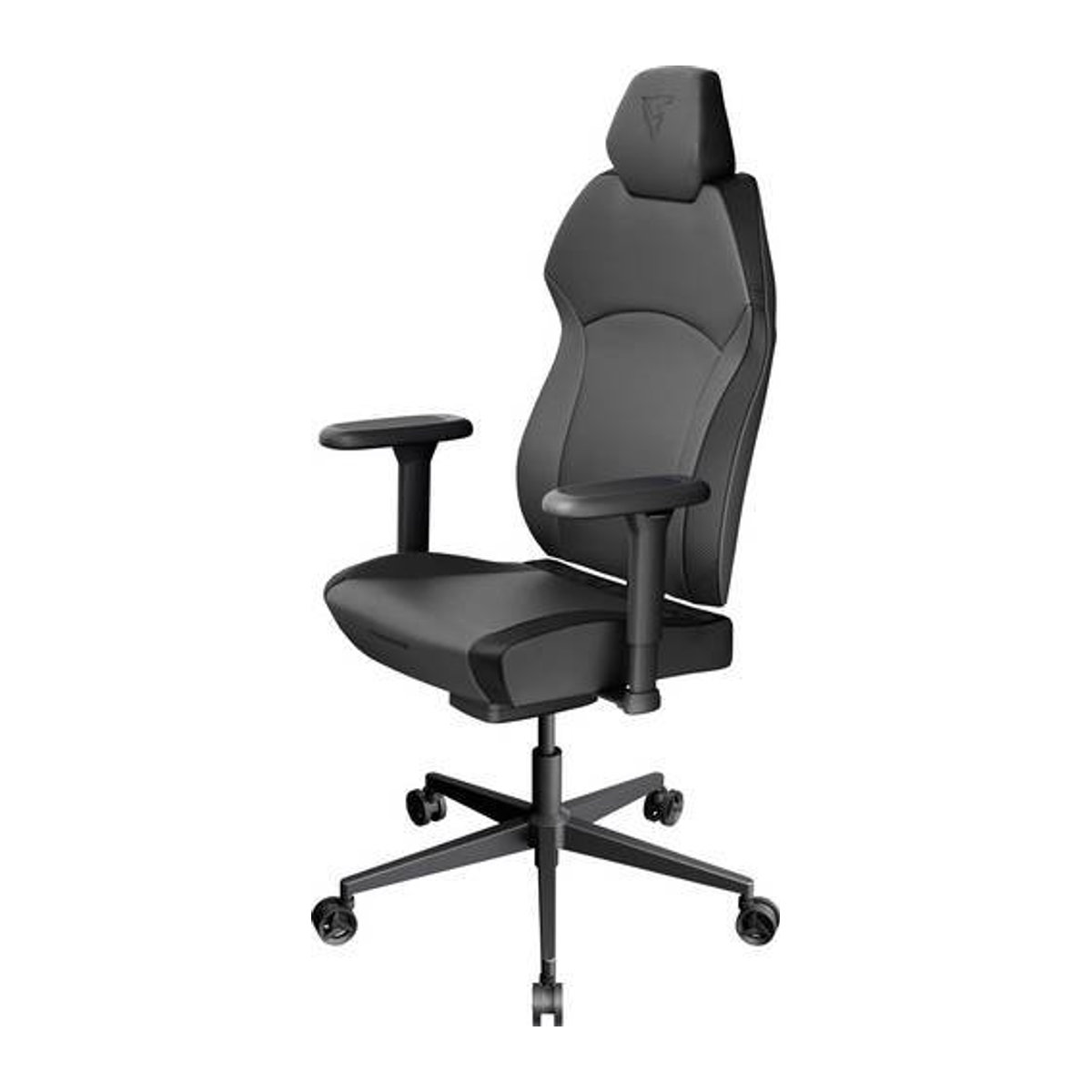 ThunderX3 SOLO 360 Ergonomischer Gaming-Stuhl in Schwarz mit Stoff und Kunstleder - Bild 1