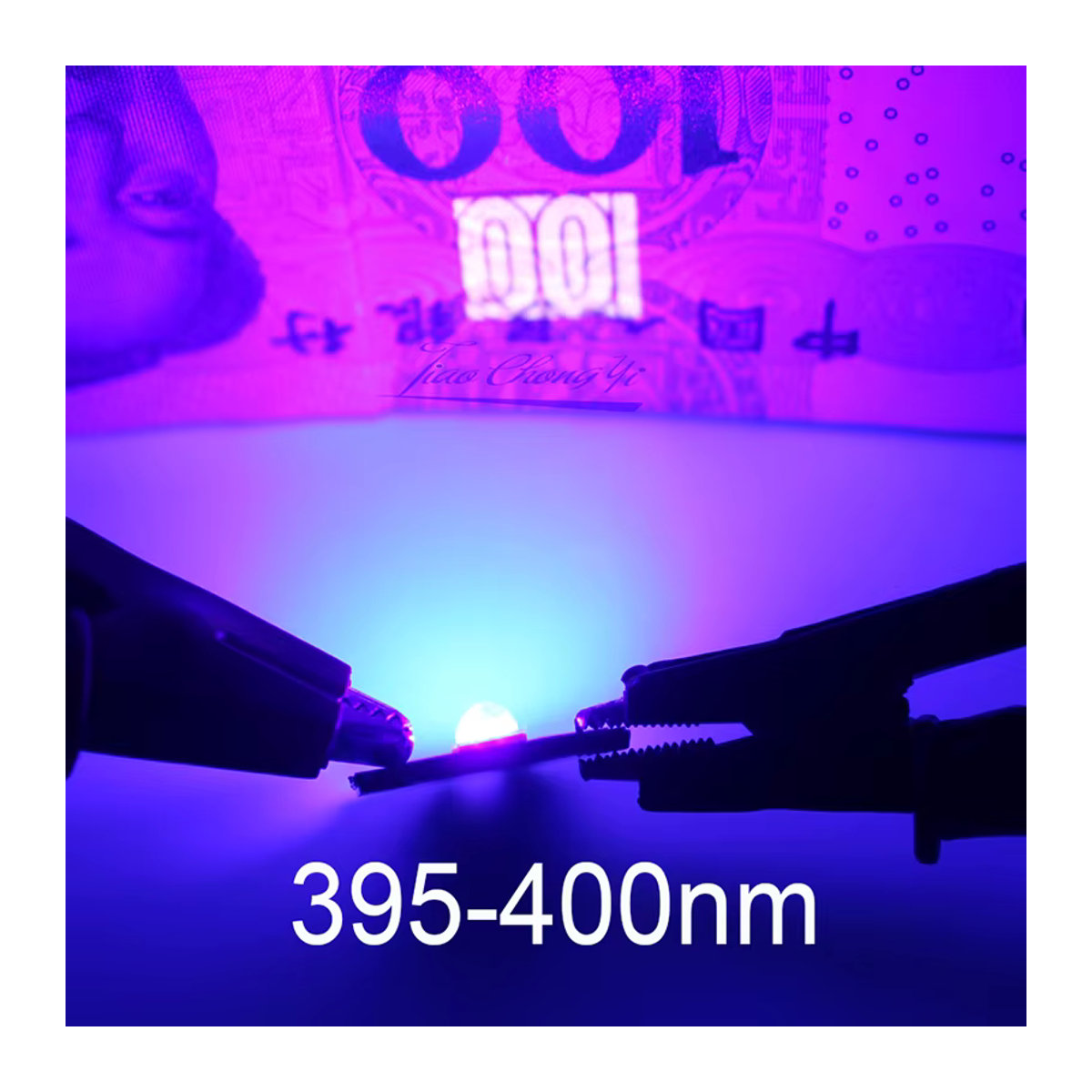 TiaoChongYi Hochleistungs-LED-UV-Lichtchip mit 20 mm PCB-Aluminiumsubstrat, 3 W, Wellenlängen 365 nm, 380 nm, 395 nm - Bild 5