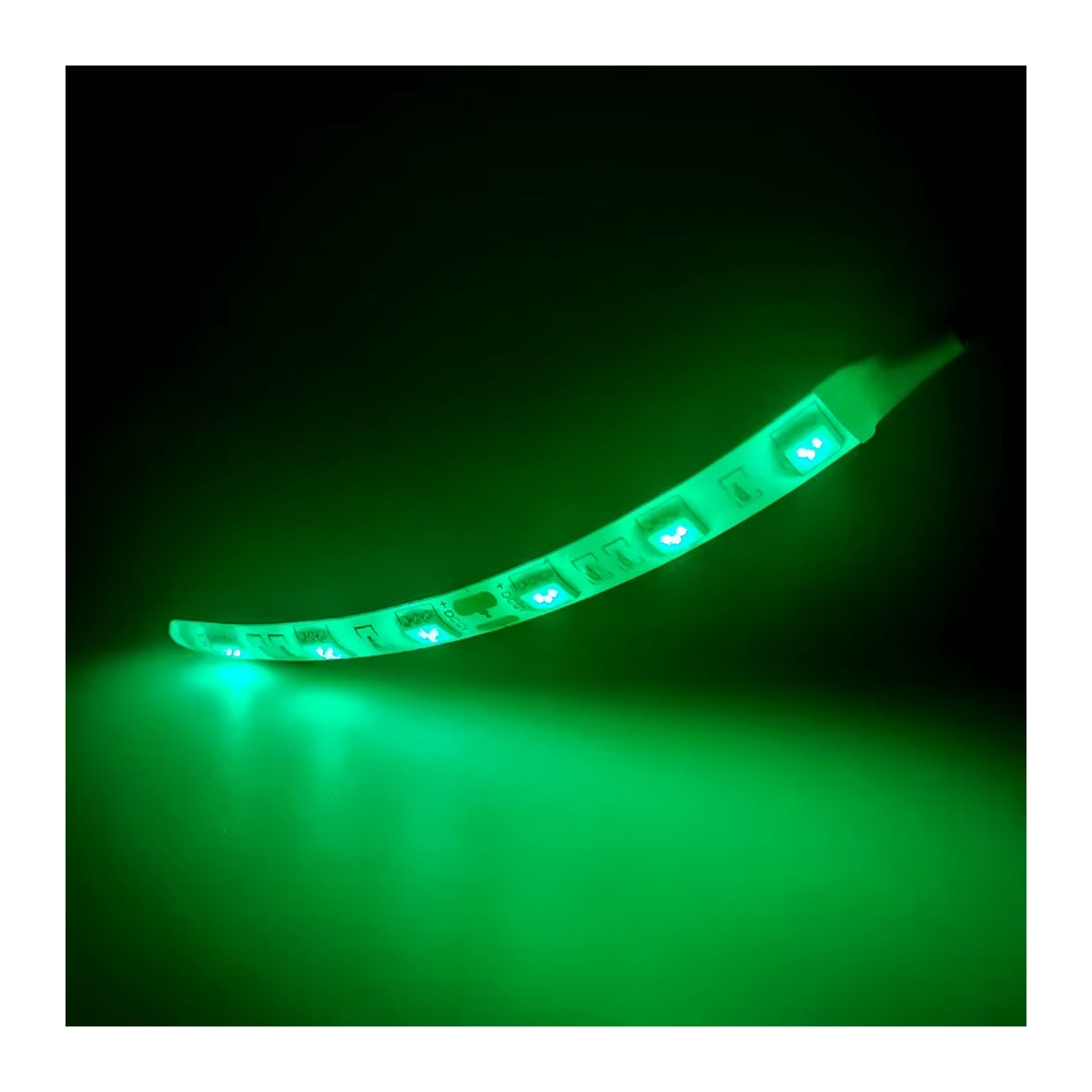 TiaoChongYi LED-Streifenlicht 5050 Blau, DC12V, 10 cm, 2er oder 5er Set - Bild 2