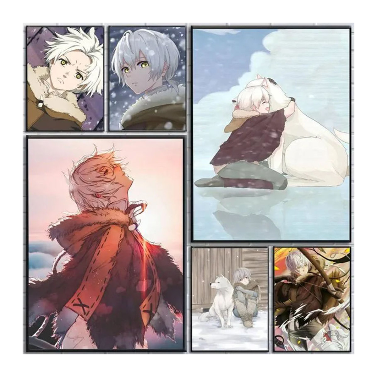 To Your E-Eternity Anime Manga-Poster als selbstklebender Papierdruck in Mehrfarbig, Rahmenloses Wandbild im Hochformat - Bild 1