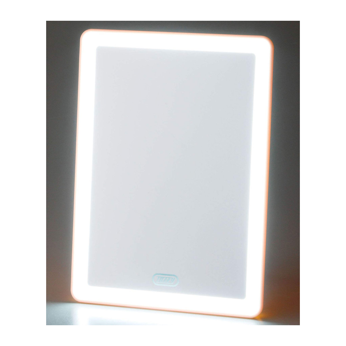 Toffy Beauty LED-Spiegel TB06-LM3 in Weiß mit stufenloser Dimmung und verstellbarem Ständer, B/T/H: 22,5 x 16,5 x 5,0 cm - Bild 2