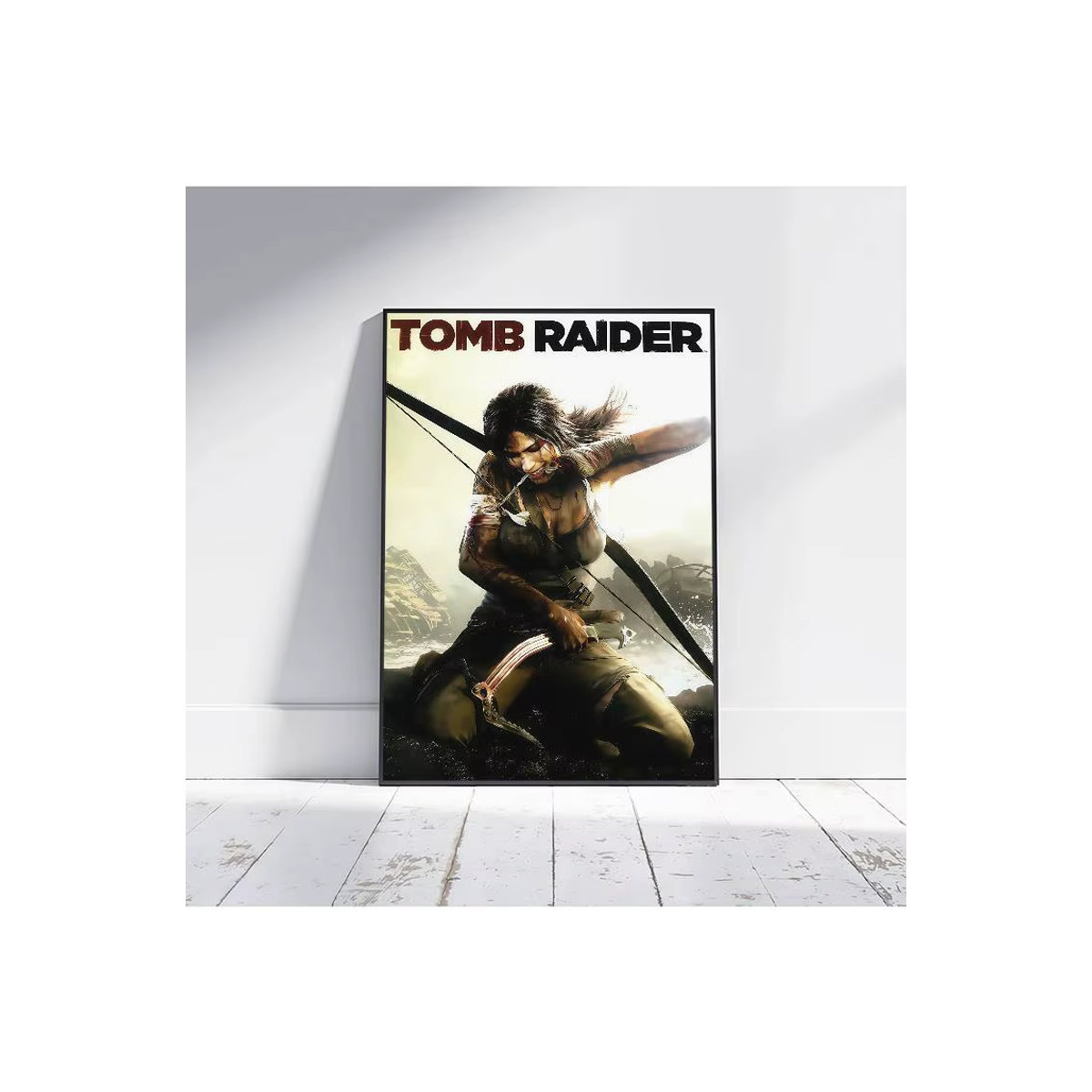 Tomb Raider Vintage Poster im Portraitformat als rechteckiger Wanddruck für dein Home Decor - Bild 7