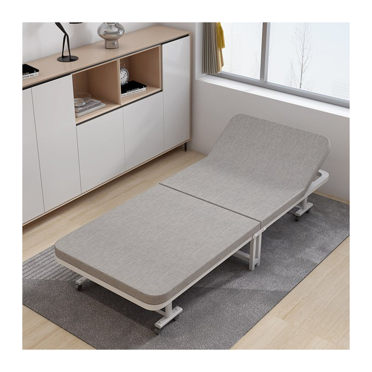 Tommy You Klappbett für Camping und Picknick, verbreiterte Outdoor-Liege, B/T/H: 190 x 60 x 29 cm - Bild 1