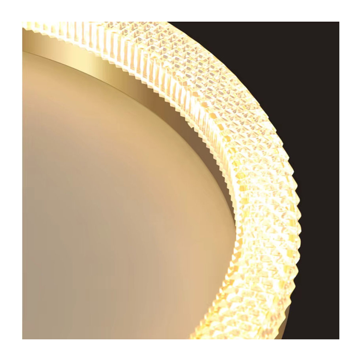 TONDI LED Ring Deckenleuchte im Nordic Design für Schlafzimmer, Küche und Esszimmer, Gold/Weiß - Bild 5