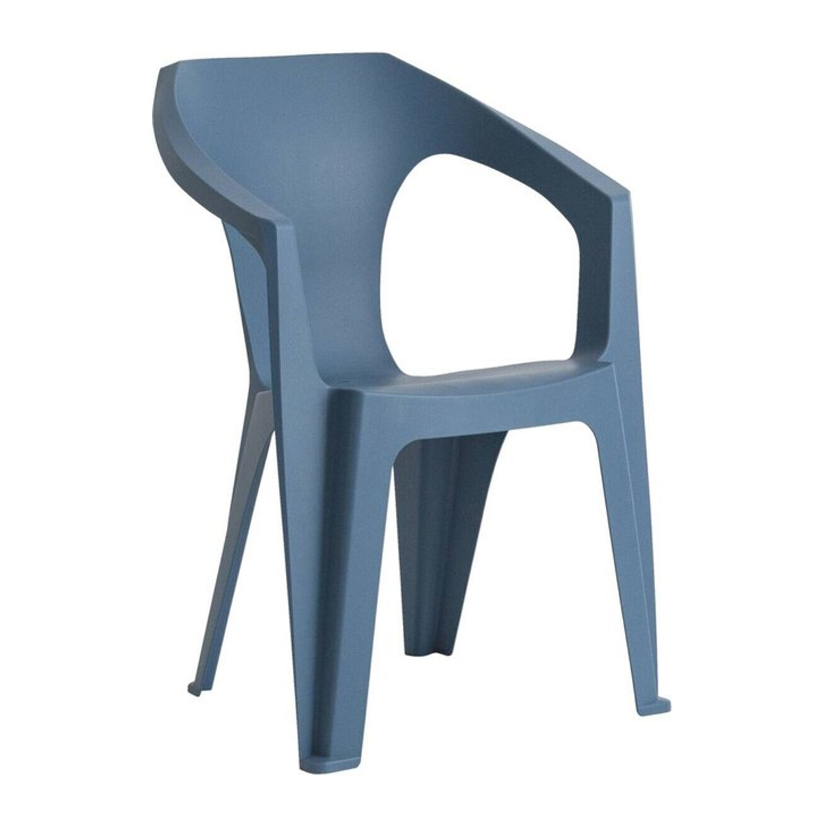 Toomax Stapelstuhl Marina Gartenstuhl aus Kunststoff in Blau B/H/L: 55 x 83 x 59 cm - Bild 1