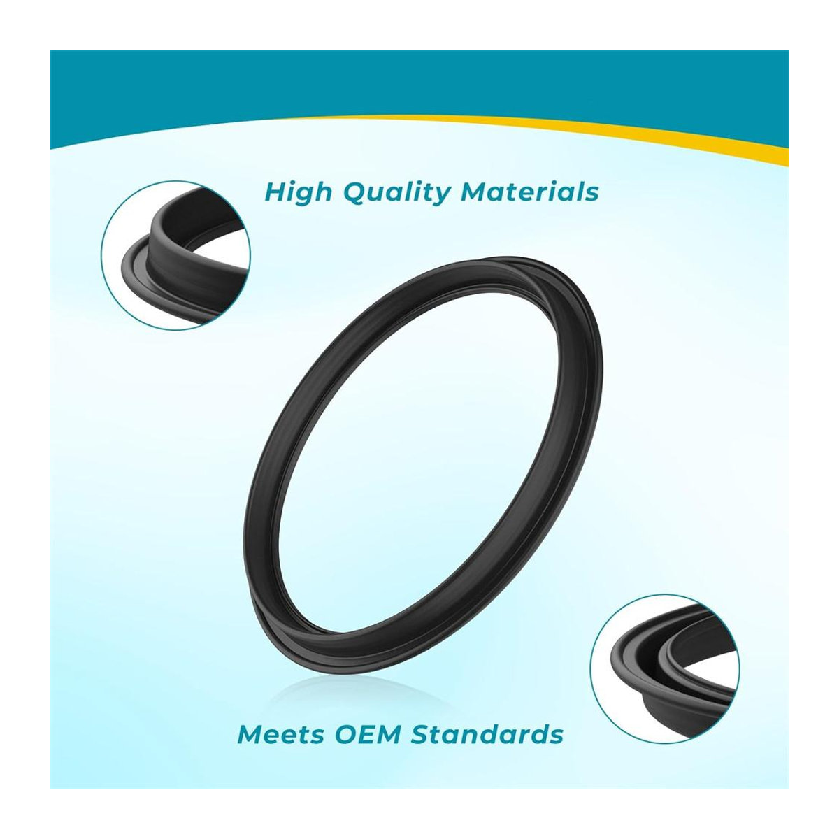 Topfactory Membrandichtung Ersatz für Hayward Perflex EC65 EC75 Filter ECX1105 G348 - Bild 3