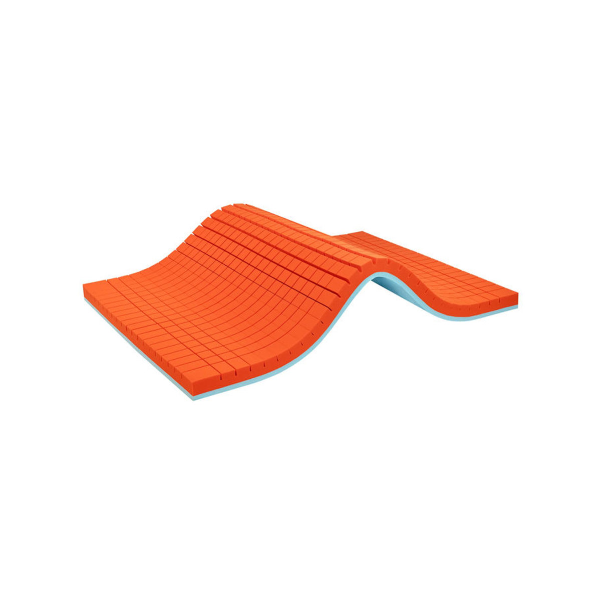 Topper eazzzy Premium Cube in Weiß und Orange - Bild 2