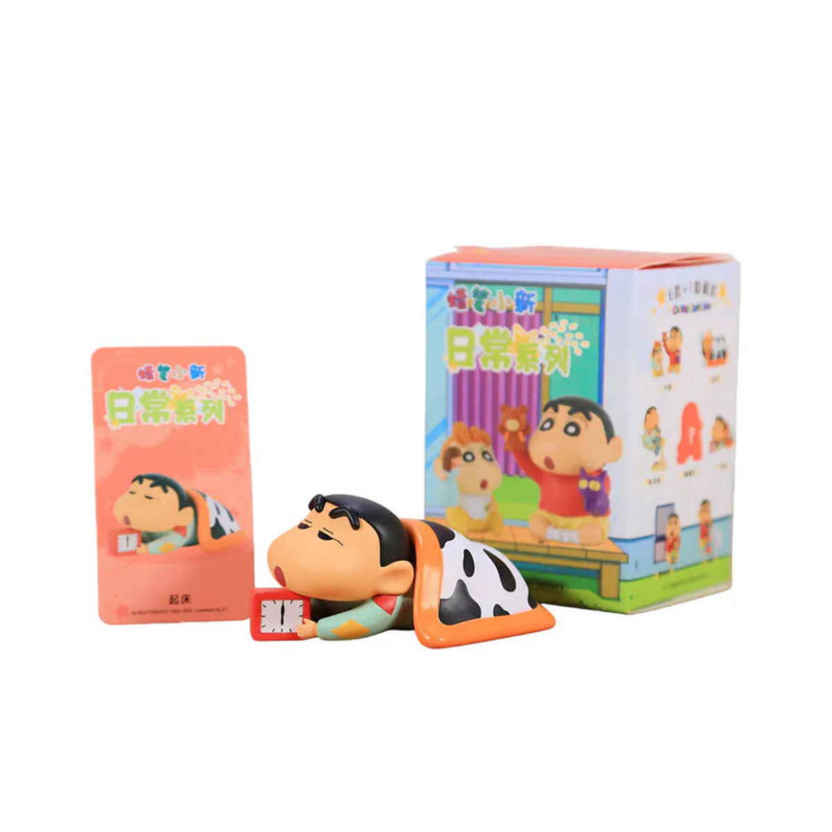 TOPTOY Crayon Shin-chan Anime Blindbox Set mit 6 Figuren aus Kunststoff, mehrfarbiges Sammlerstück und Ornament - Bild 2