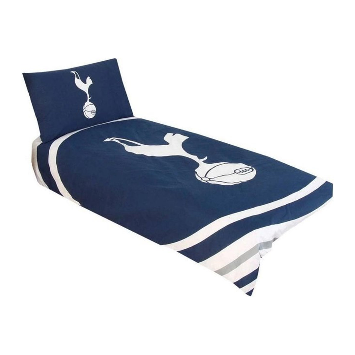Tottenham Hotspur FC Pulse Bettbezug-Set Single grau/dunkelblau - Bild 1