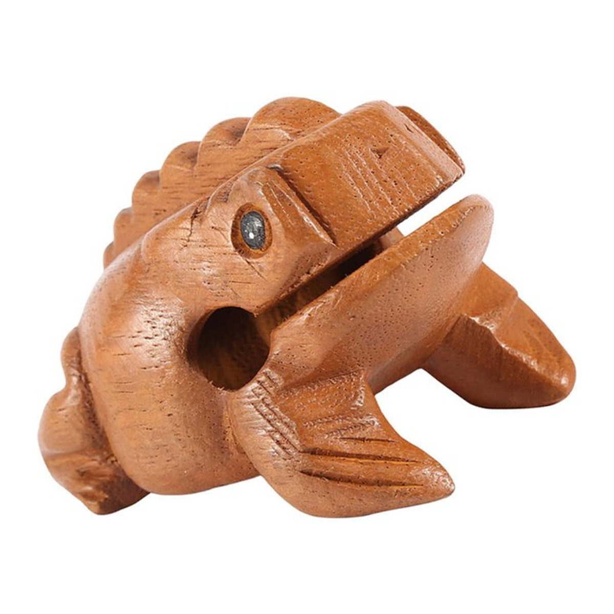 Traditioneller Holz Glücksfrosch als Musikinstrument und Dekoration für dein Home Office - Bild 1