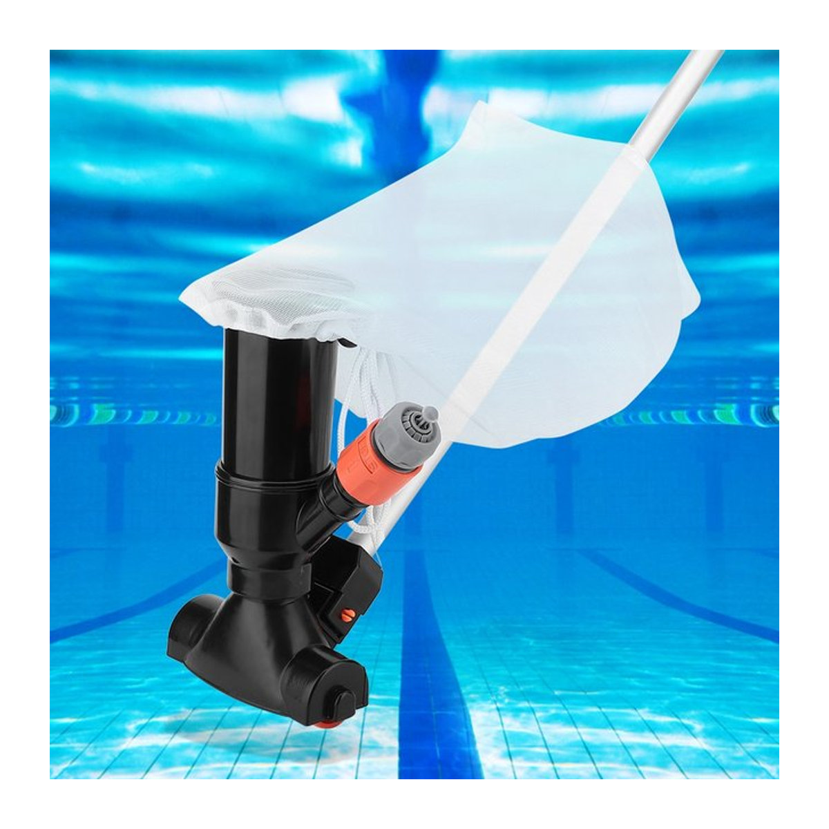 Tragbarer Schwimmbad- und Teichsauger zur Reinigung von Pools und Brunnen - Bild 1