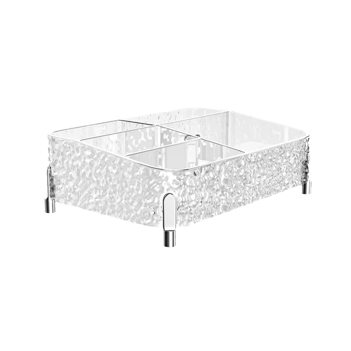 Transparente Luxus-Desktop-Aufbewahrungsbox für Kosmetik und Schmuck - Bild 3