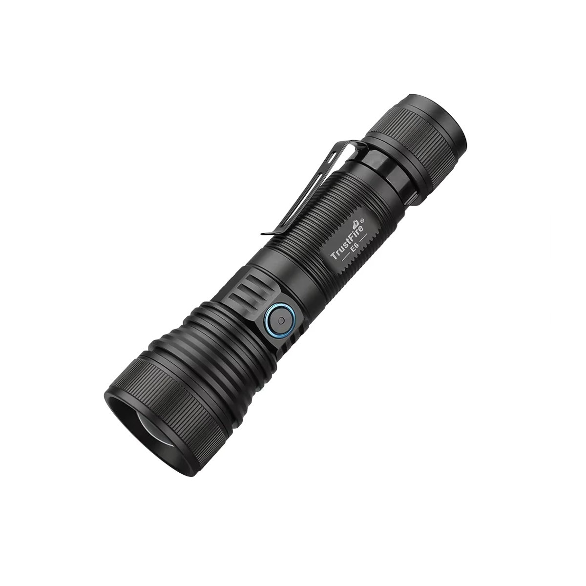 Trustfire E6 Zoombare LED-Taschenlampe mit 1500 Lumen, 550 m Reichweite, Powerbank-Funktion und Magnet - Bild 7