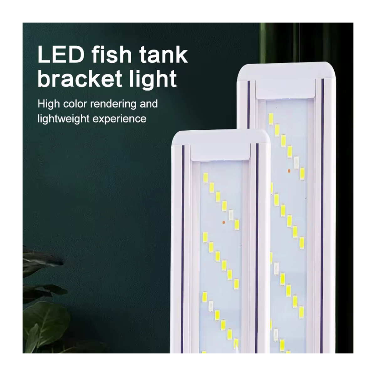 TUNFAN LED-Aquariumlicht RGB mit erweiterbarem Clip für Wasserpflanzen, 20–70 cm - Bild 2