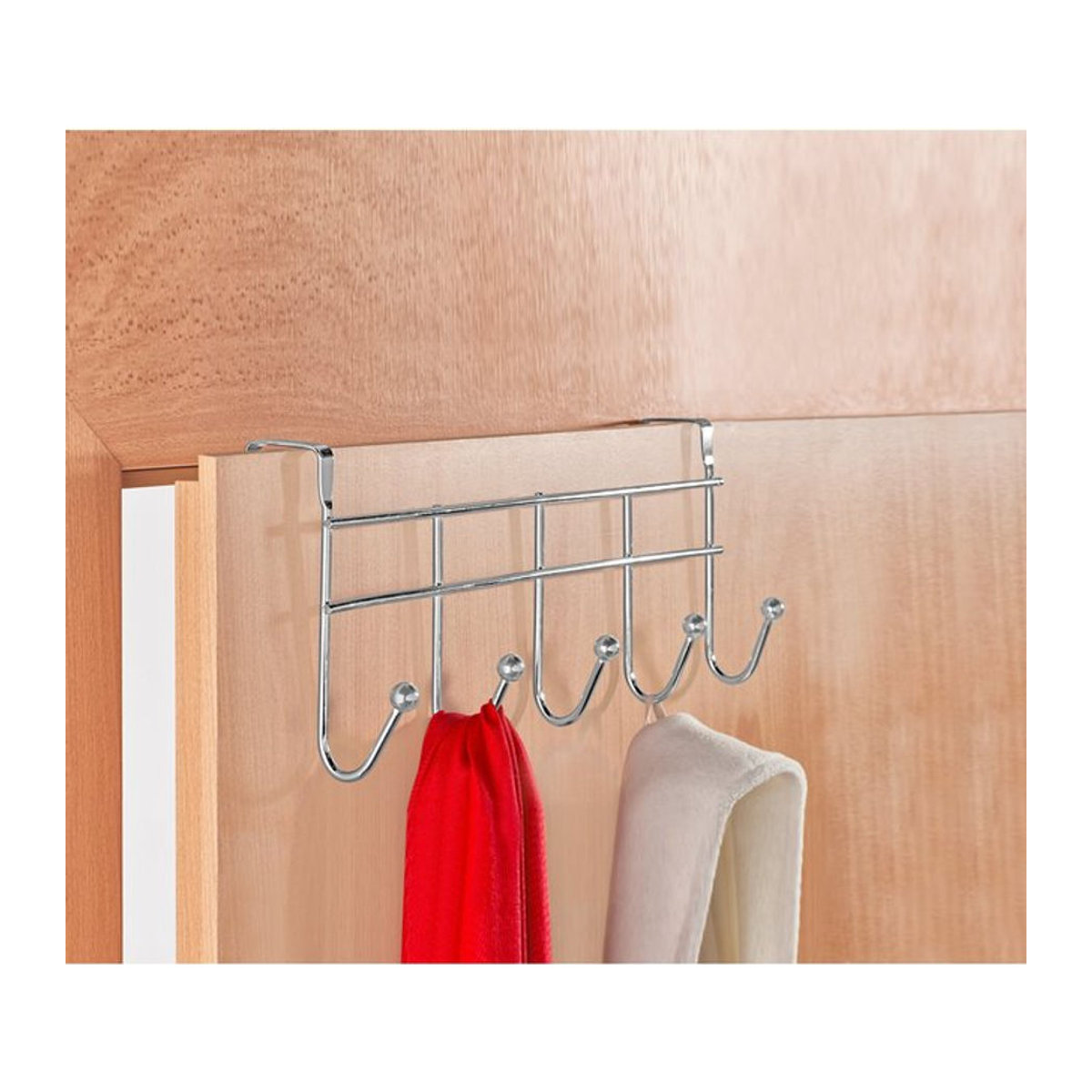 Türgarderobe von genialo aus Edelstahl in Silber/Chrom - Bild 1