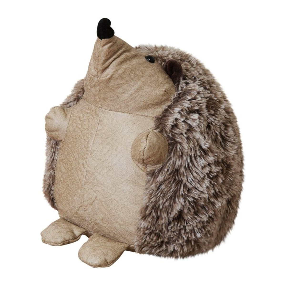 Türstopper Igel von HESTIA in Beige aus Kunstleder - Bild 1