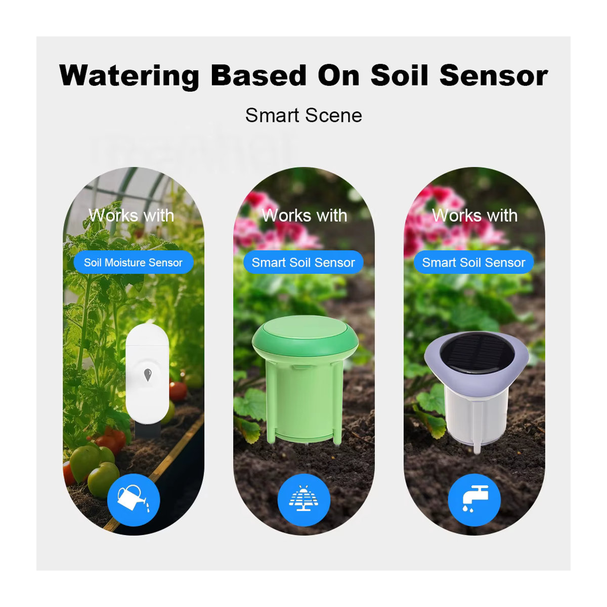 Tuya WiFi Smart Bewässerungspumpe mit wiederaufladbarem Akku für intelligente Tropfbewässerung im Garten und Haushalt - Bild 4