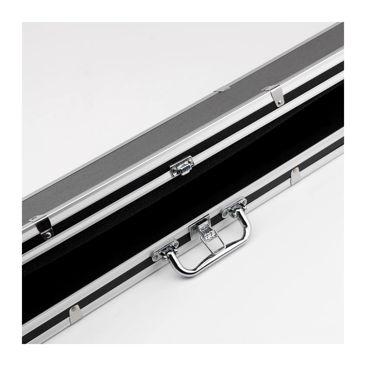 TXQSABER Metallkoffer für Display-Sammlungen in Schwarz und Silber - Bild 2