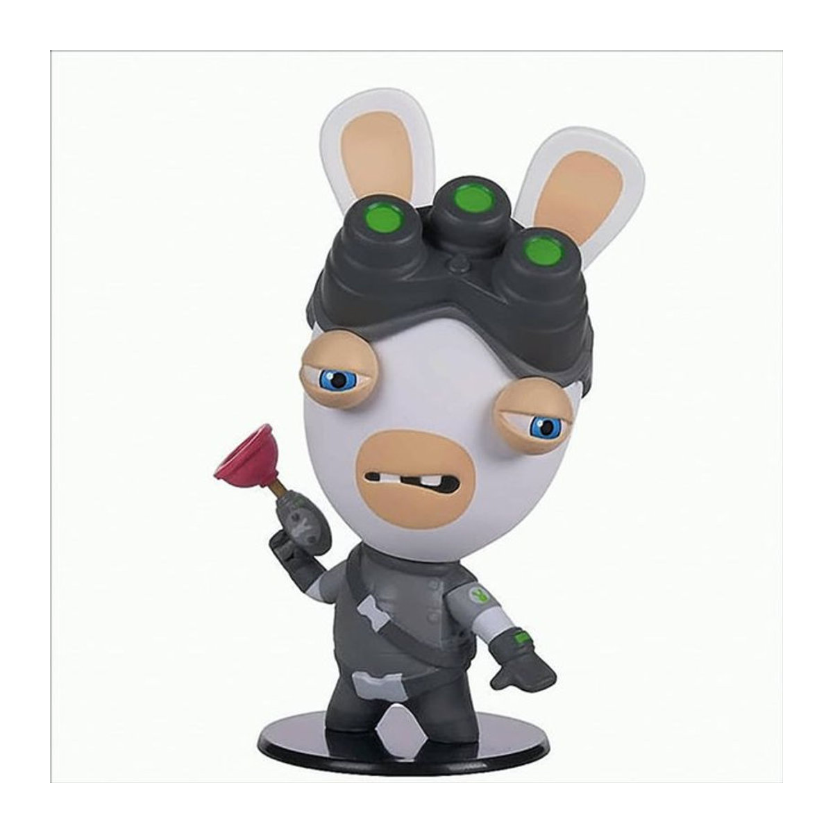 Ubisoft Heroes Collection Rabbids Sam Fisher Figur, weiß, Höhe: 10 cm - Bild 1