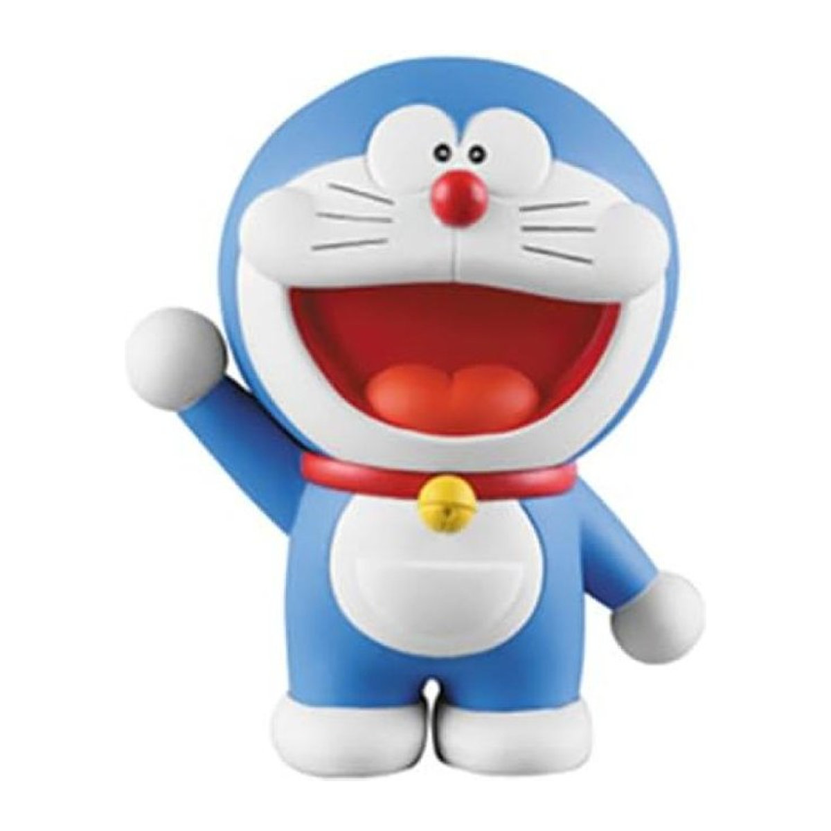 UDF Ultra Detail Figur 724 Doraemon Bemalte Komplettfigur in Blau und Weiß aus den Werken von Fujiko F. Fujio (Neue Edition) Höhe: 80 mm - Bild 1