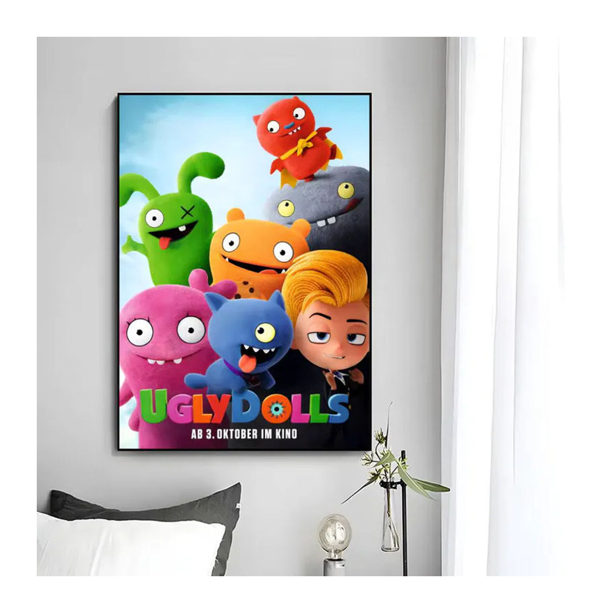 UglyDolls Anime Poster als dekorativer Wandkunstdruck für Kinder, mehrfarbig, ungerahmt - Bild 2