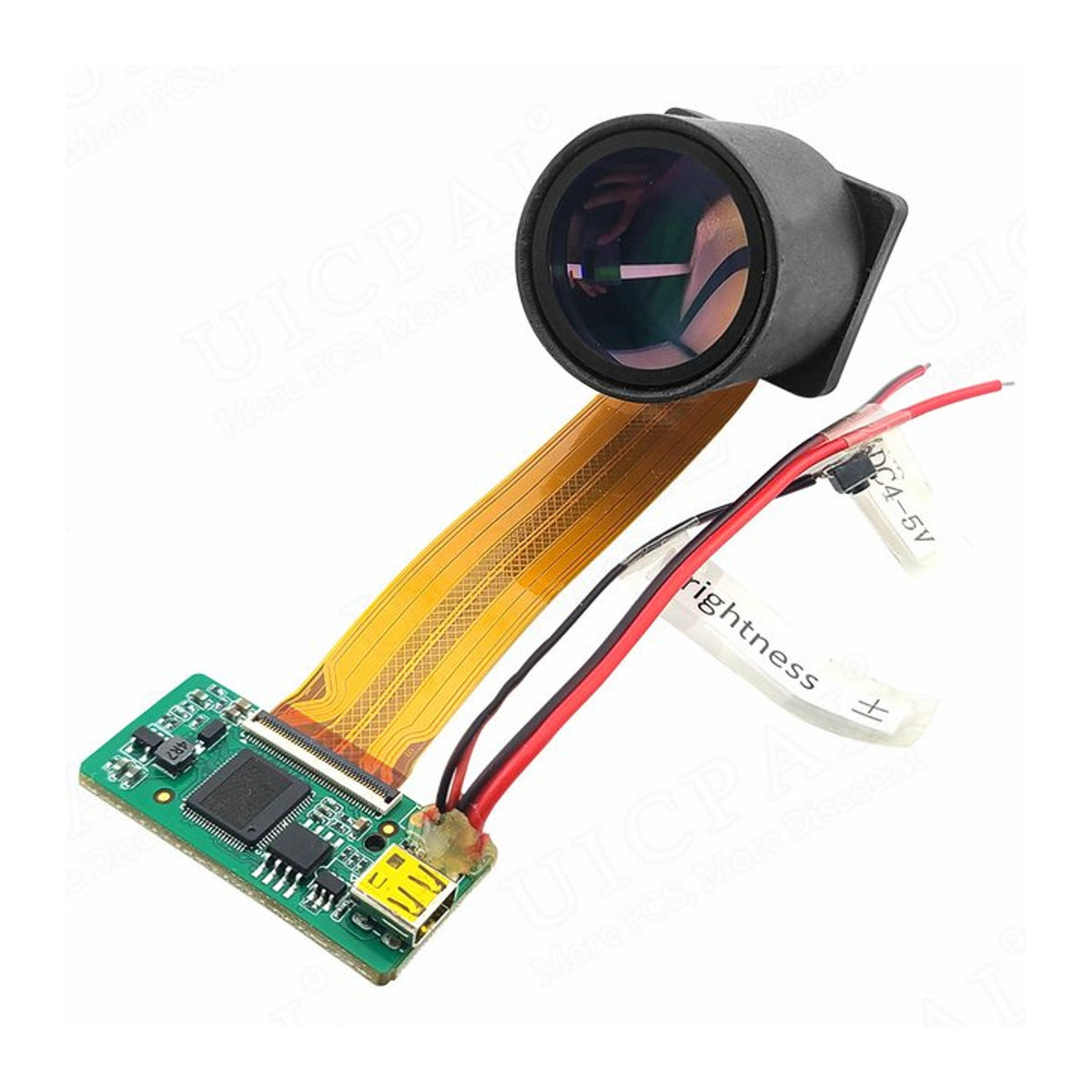 UICPAL OLED Display Modul 0,71 Zoll Sucher für Smart Brillen Helme 3D VR AR EVF mit 1920x1080 HDMI LCD Bildschirm in Schwarz - Bild 1