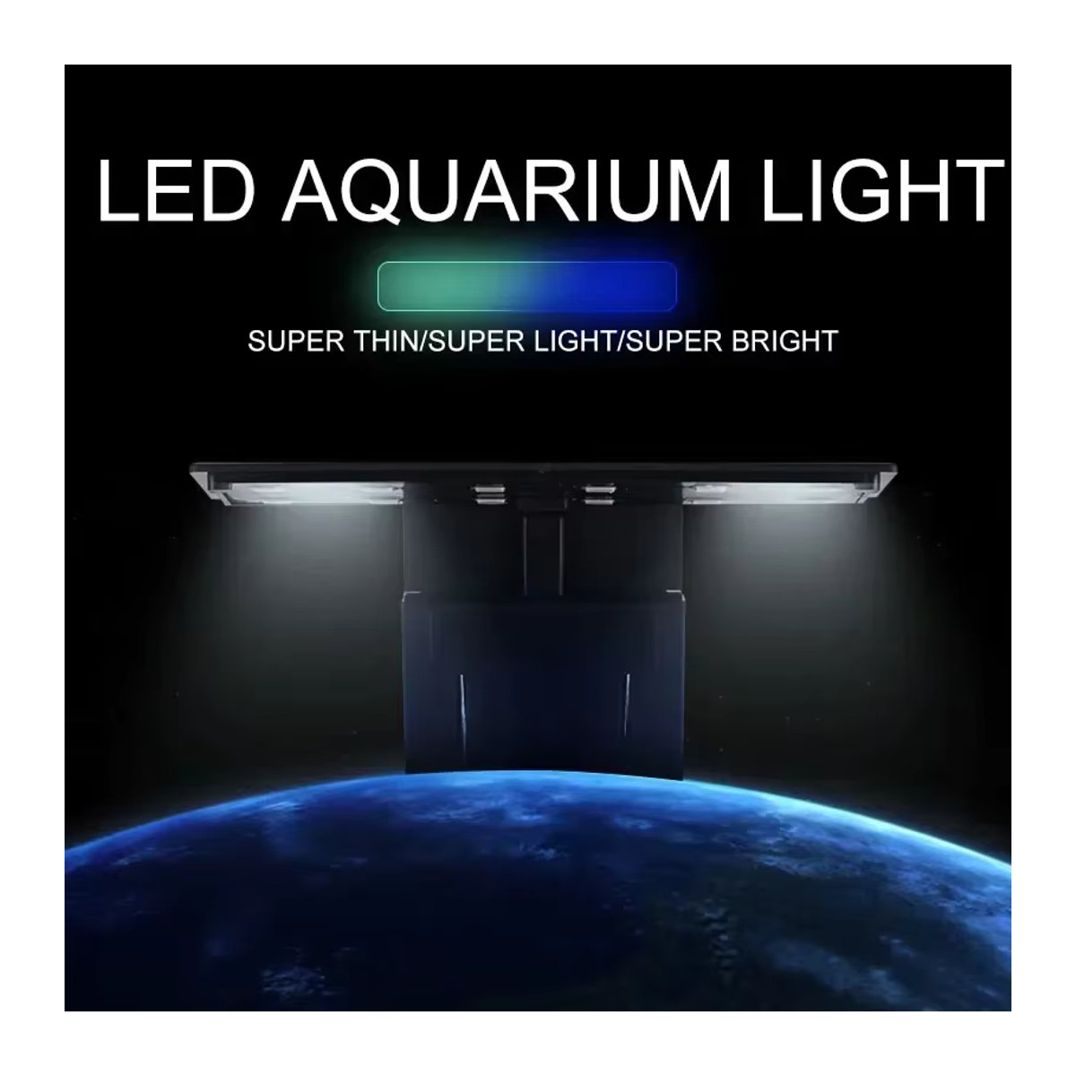 Ultradünnes LED-Aquariumlicht zur Pflanzenbeleuchtung als wasserdichte Clip-on-Lampe für das Pflanzenwachstum - Bild 2