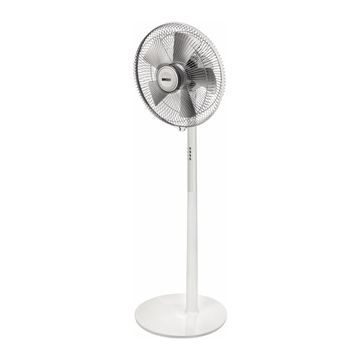 Unold Standventilator Silverline in Weiß/Silber mit 50 W Leistung - Bild 1