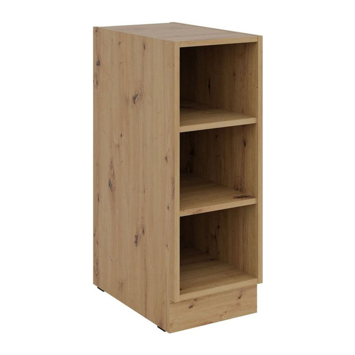 Unterschrank Küchenregal Eiche Artisan Breite: 30 cm - Bild 1